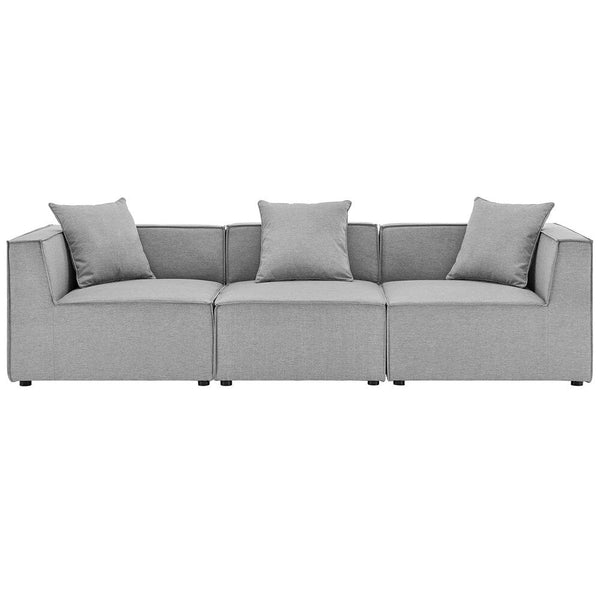 Modway Saybrook Outdoor Patio Upholstered 3-Piece Sectional Sofa - EEI-4379