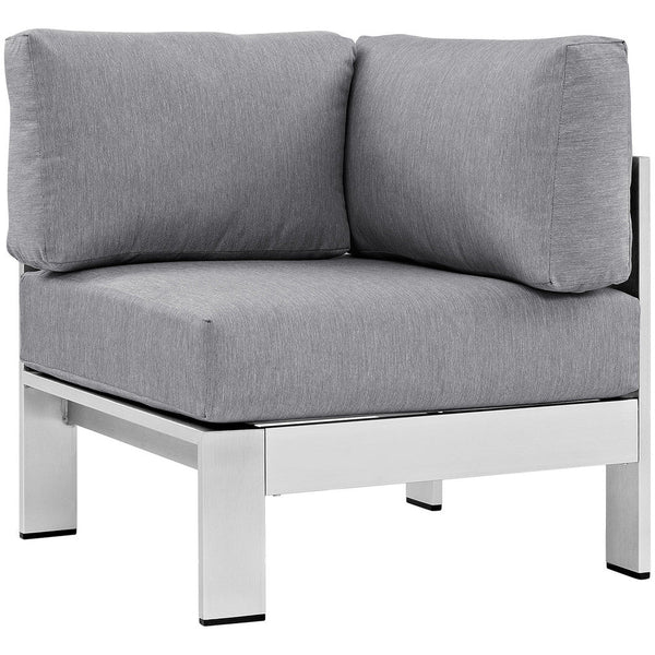 Modway Shore Outdoor Patio Aluminum Corner Sofa - EEI-2264  1