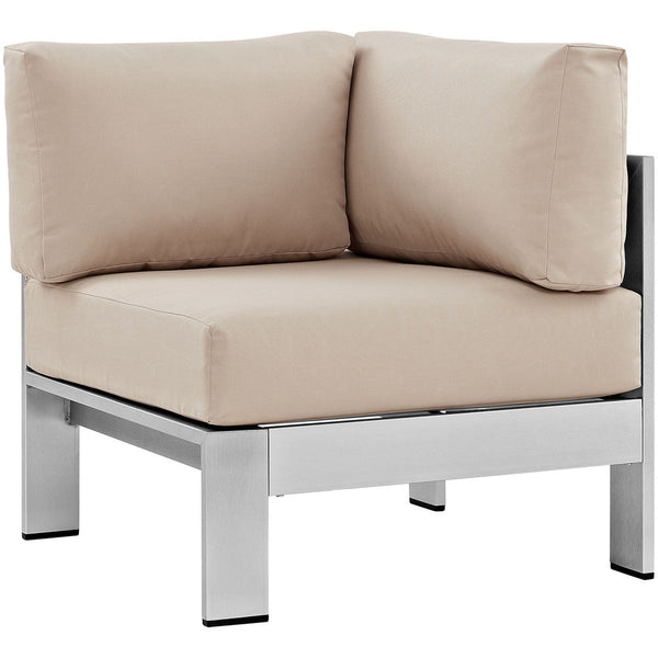 Modway Shore Outdoor Patio Aluminum Corner Sofa - EEI-2264