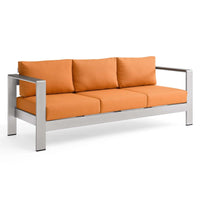 Modway Shore Outdoor Patio Aluminum Sofa - EEI-3917  3