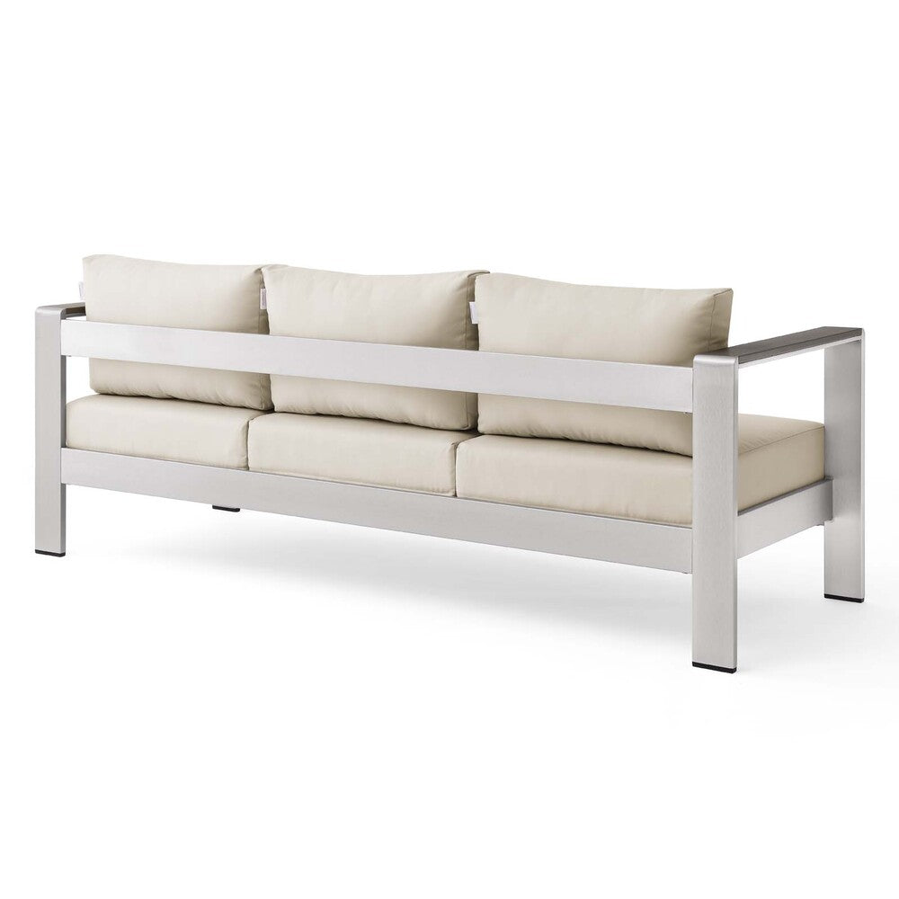 Modway Shore Outdoor Patio Aluminum Sofa - EEI-3917  6