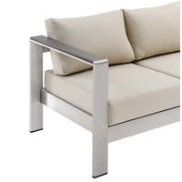 Modway Shore Outdoor Patio Aluminum Sofa - EEI-3917  8