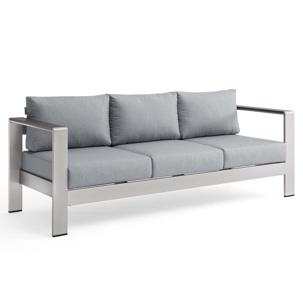 Modway Shore Outdoor Patio Aluminum Sofa - EEI-3917  1