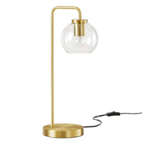 Modway Silo Glass Globe Glass and Metal Table Lamp - EEI-5617  1