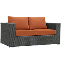 Modway Sojourn Outdoor Patio Sunbrella® Loveseat - EEI-1851  4