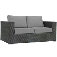 Modway Sojourn Outdoor Patio Sunbrella® Loveseat - EEI-1851  1