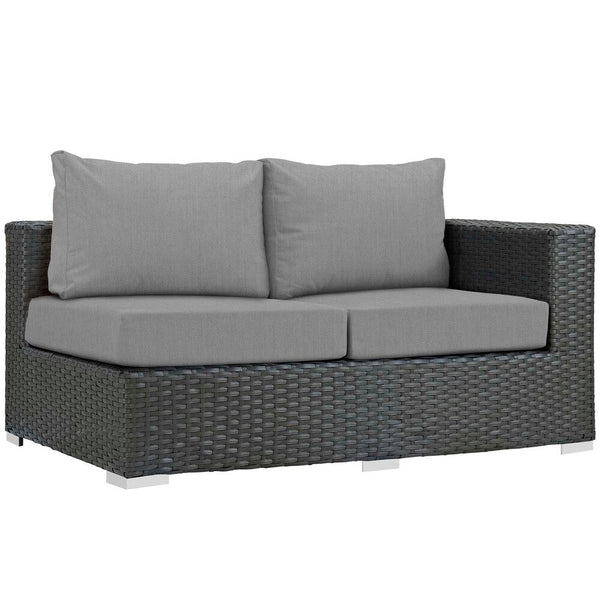 Modway Sojourn Outdoor Patio Sunbrella® Right Arm Loveseat - EEI-1857