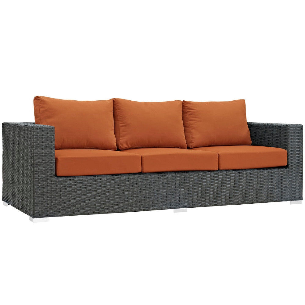 Modway Sojourn Outdoor Patio Sunbrella® Sofa - EEI-1860  4