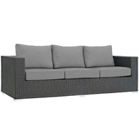 Modway Sojourn Outdoor Patio Sunbrella® Sofa - EEI-1860  1