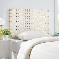 Modway Sparta Weave Wall-Mount Twin Vegan Leather Headboard - MOD-7120  10