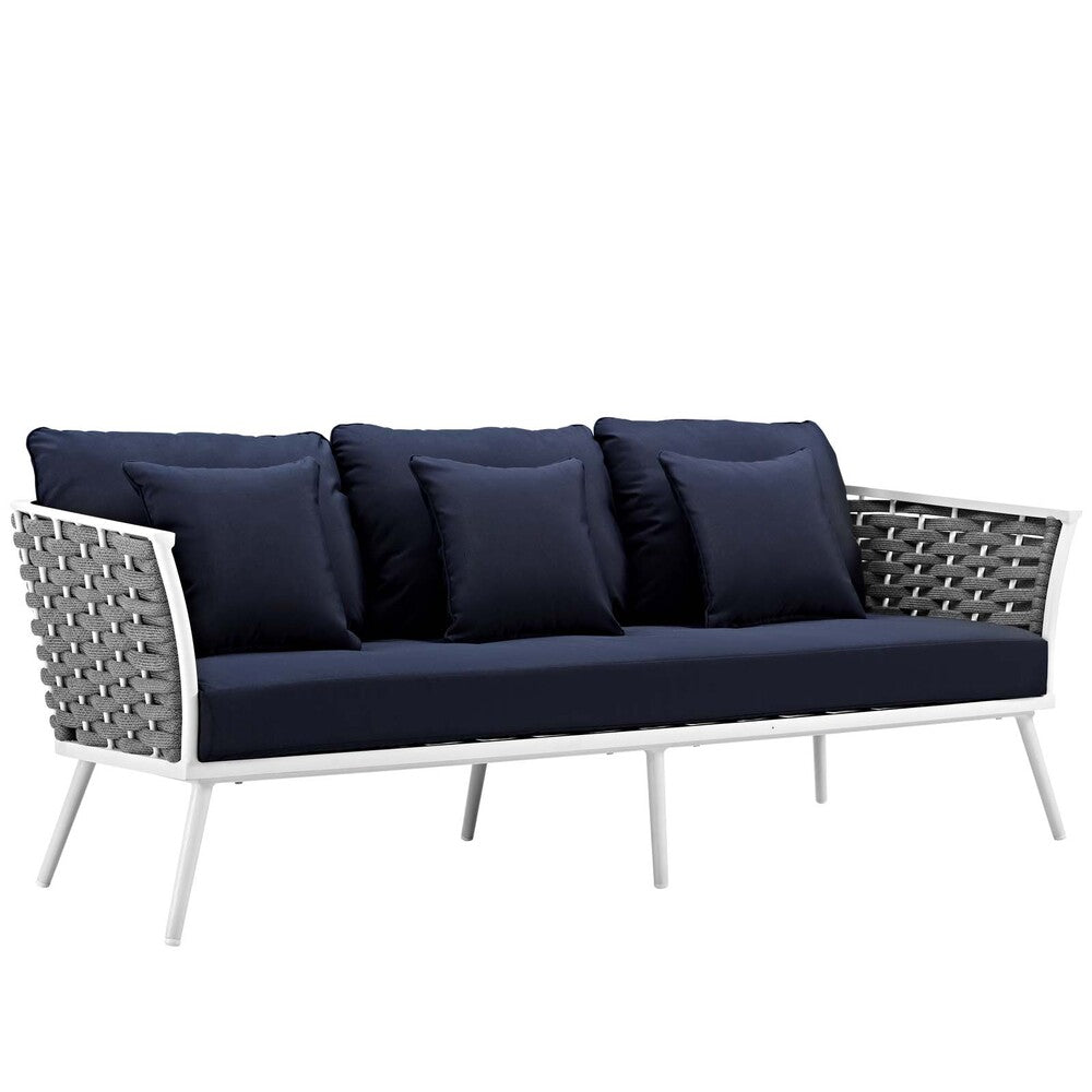 Modway Stance Outdoor Patio Aluminum Sofa - EEI-3020  3