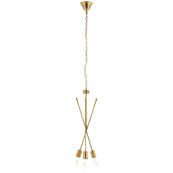 Modway Strive Brass Pendant Chandelier - EEI-3078