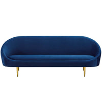 Modway Sublime Vertical Curve Back Performance Velvet Sofa - EEI-3349  2