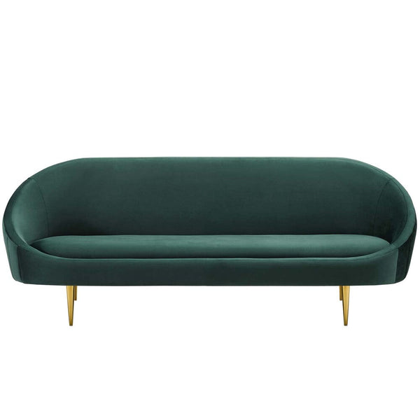 Modway Sublime Vertical Curve Back Performance Velvet Sofa - EEI-3349