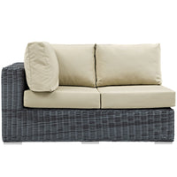 Modway Summon Outdoor Patio Sunbrella® Left Arm Loveseat - EEI-1872  5