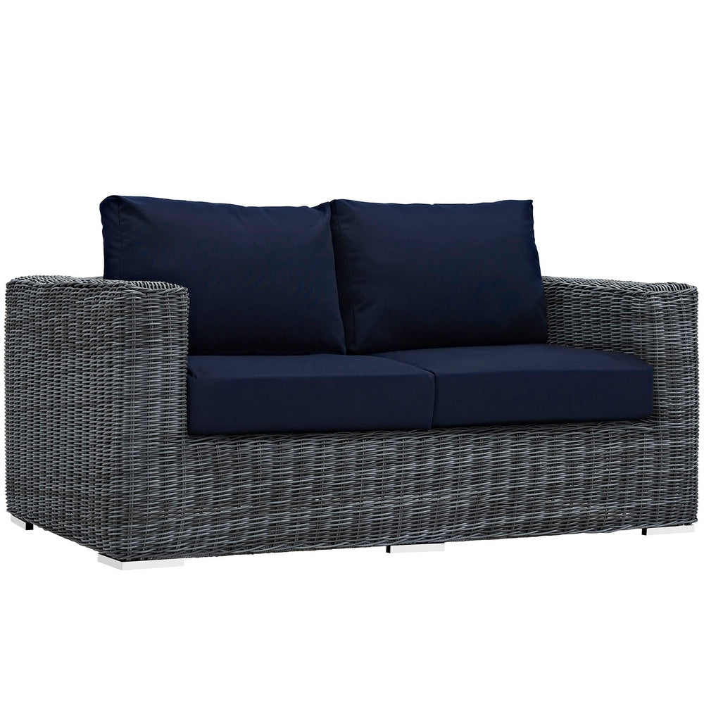 Modway Summon Outdoor Patio Sunbrella® Loveseat - EEI-1865  2