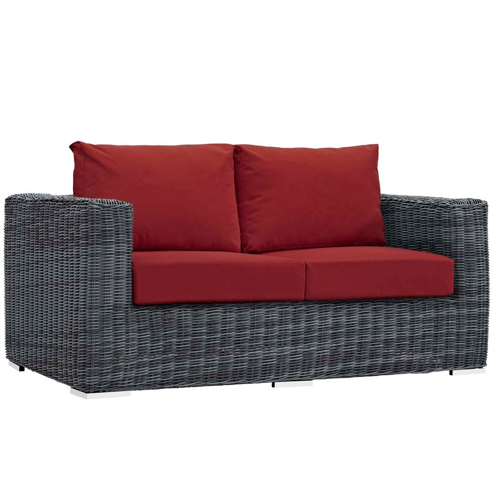 Modway Summon Outdoor Patio Sunbrella® Loveseat - EEI-1865  3