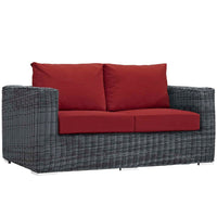 Modway Summon Outdoor Patio Sunbrella® Loveseat - EEI-1865  3