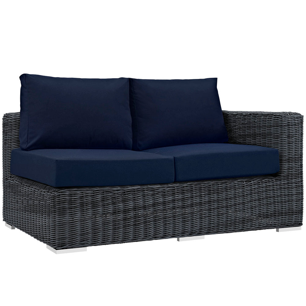 Modway Summon Outdoor Patio Sunbrella® Right Arm Loveseat - EEI-1871  1