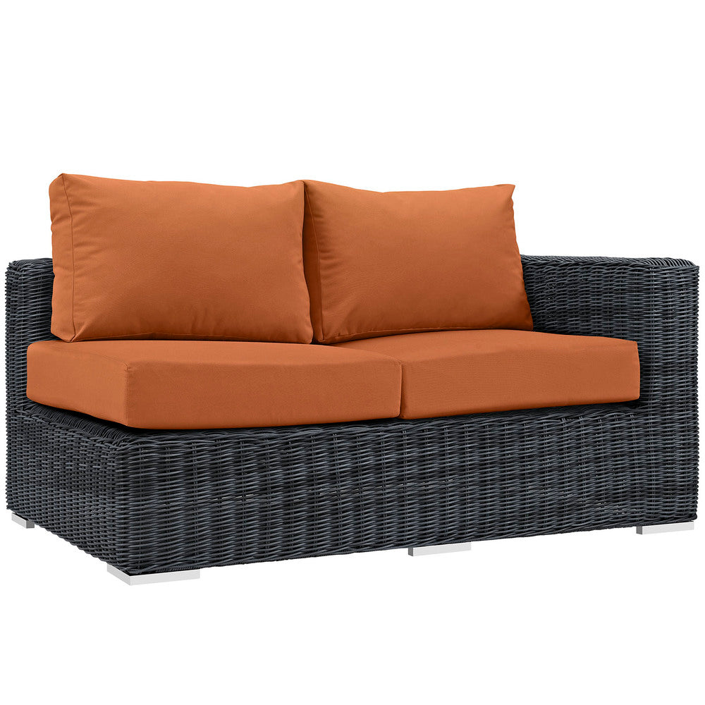 Modway Summon Outdoor Patio Sunbrella® Right Arm Loveseat - EEI-1871  3