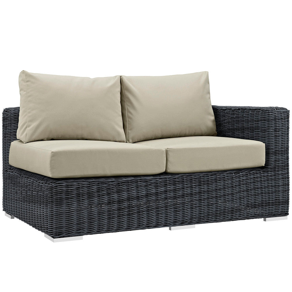 Modway Summon Outdoor Patio Sunbrella® Right Arm Loveseat - EEI-1871