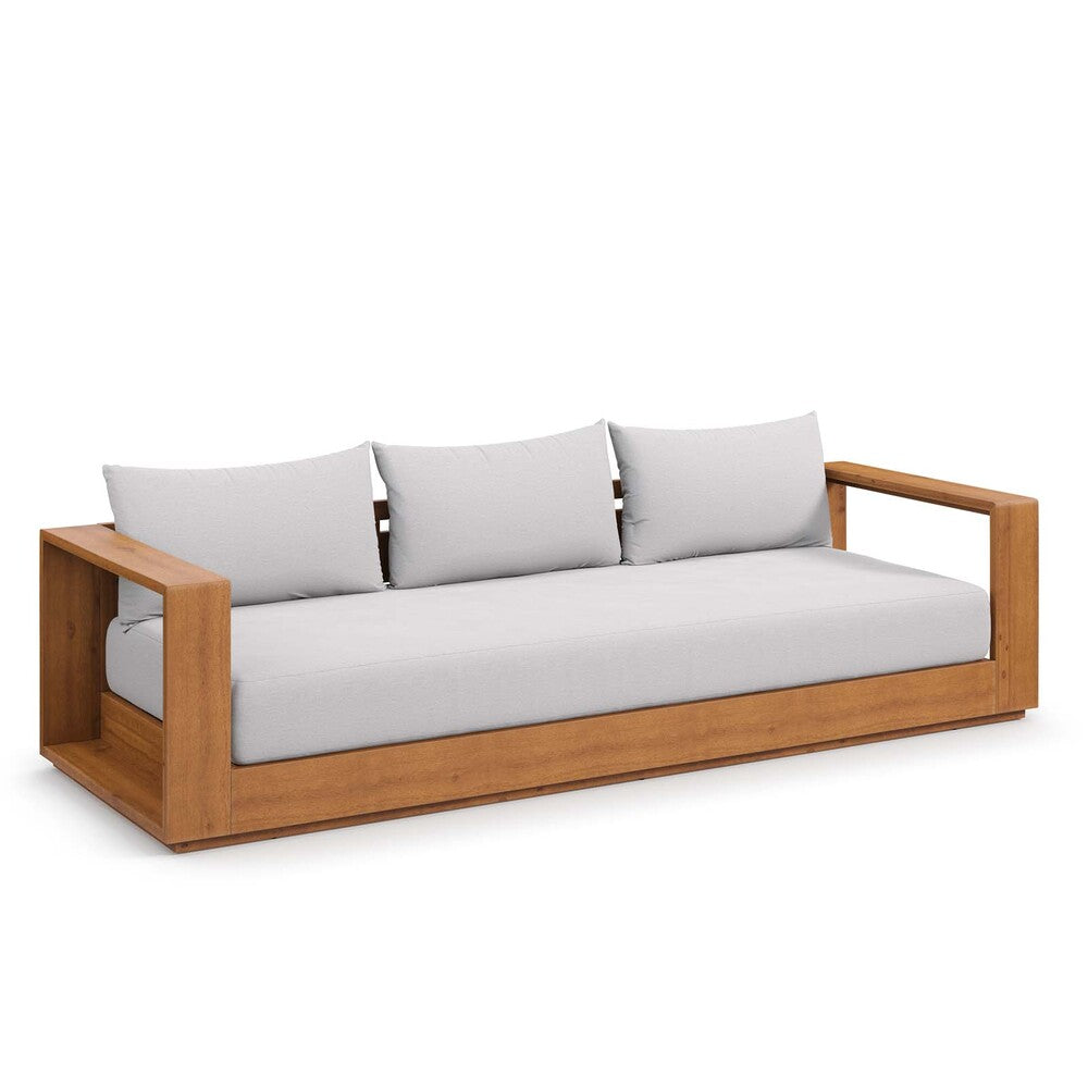 Modway Tahoe Outdoor Patio Acacia Wood Sofa - EEI-6784