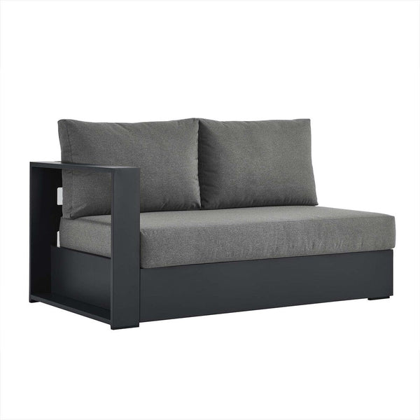 Modway Tahoe Outdoor Patio Powder-Coated Aluminum Modular Left-Facing Loveseat - EEI-6629