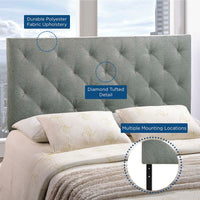 Modway Theodore Queen Upholstered Fabric Headboard - MOD-5040  1