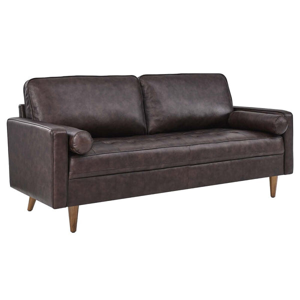 Modway Valour Leather Sofa - EEI-4633  1