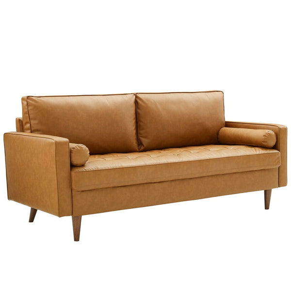 Modway Valour Upholstered Faux Leather Sofa - EEI-3765