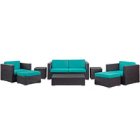 Modway Venice 8 Piece Outdoor Patio Sofa Set - EEI-610  2