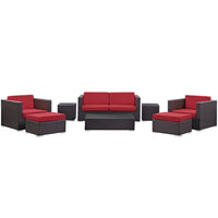 Modway Venice 8 Piece Outdoor Patio Sofa Set - EEI-610  1