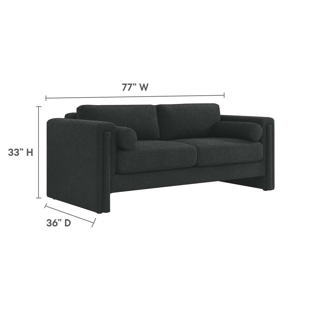 Modway Visible Boucle Fabric Sofa - EEI-6378  8