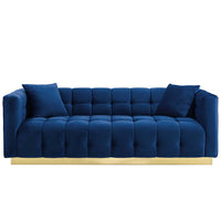 Modway Vivacious Biscuit Tufted Performance Velvet Sofa - EEI-3409