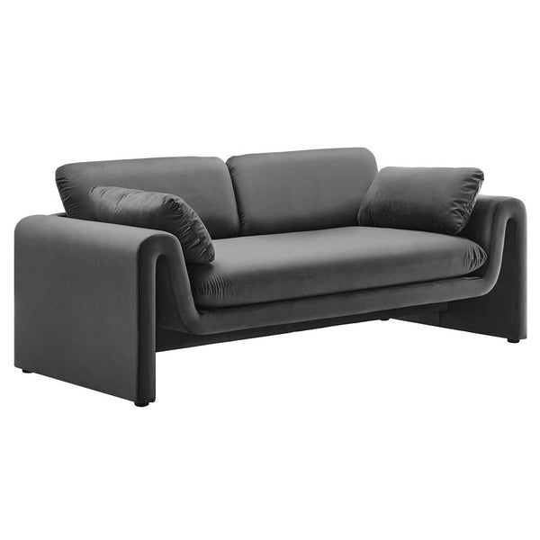 Modway Waverly Performance Velvet Sofa - EEI-6382  1