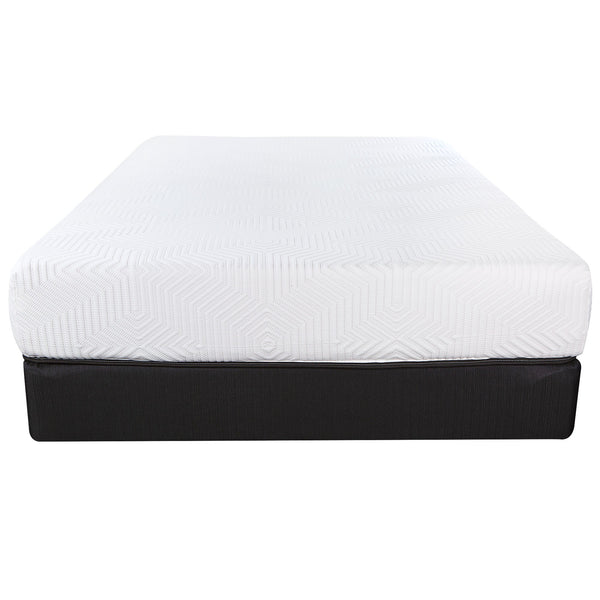 10.5" Hybrid Lux Memory Foam And Wrapped Coil Mattress King